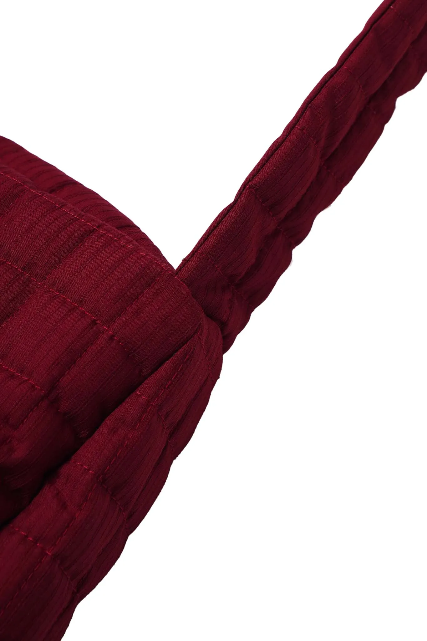 "FLOW" CROSS BAG IN RED MICA