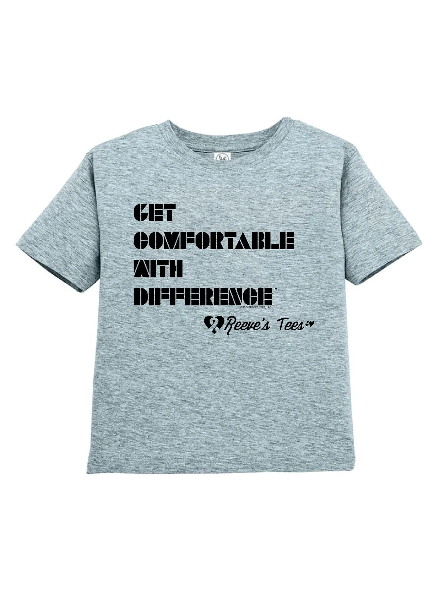 "Get Comfortable With DifferenceTM" - Adult - Short Sleeve Tee - Multiple Colors