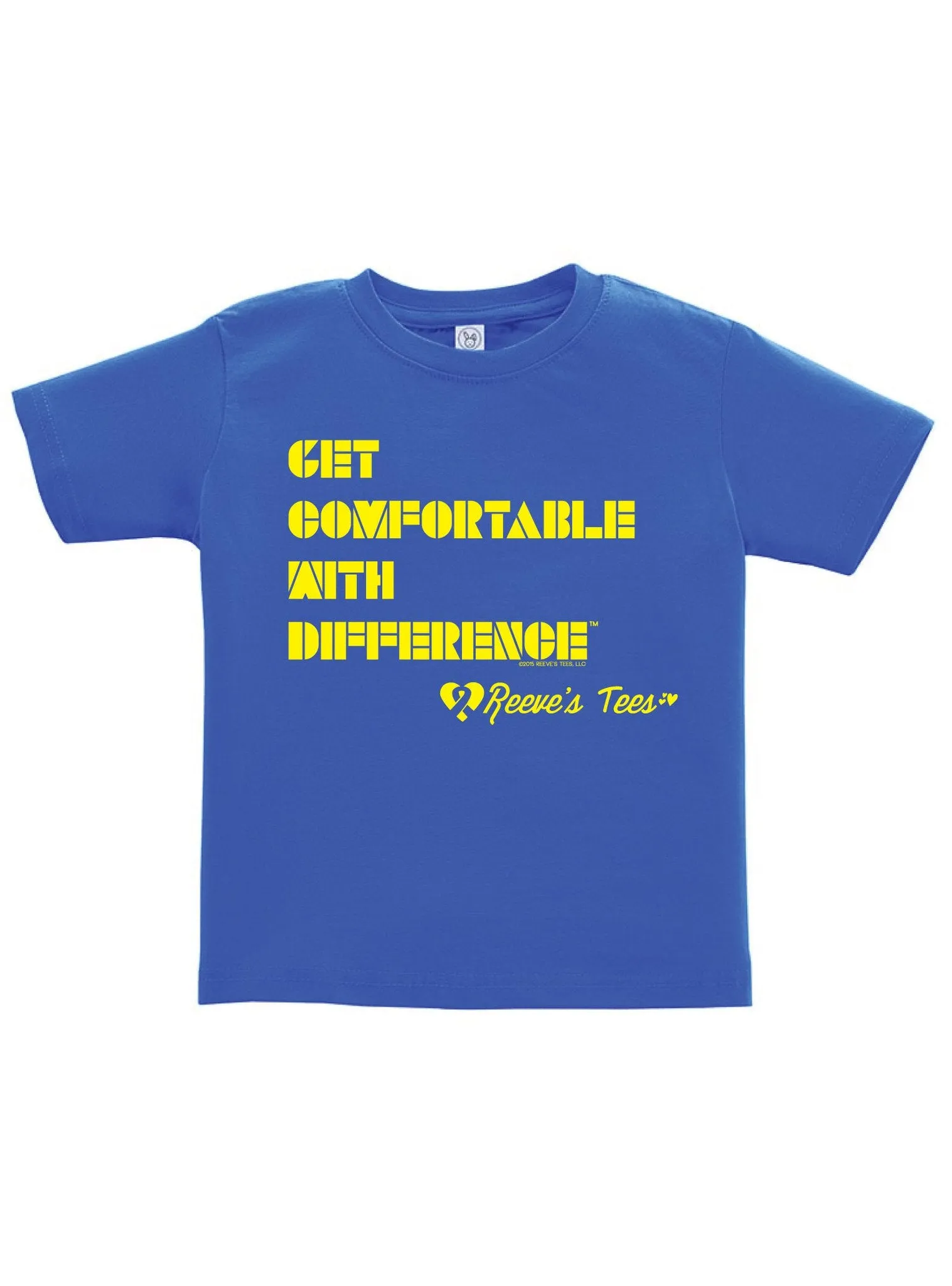 "Get Comfortable With DifferenceTM" - Adult - Short Sleeve Tee - Multiple Colors