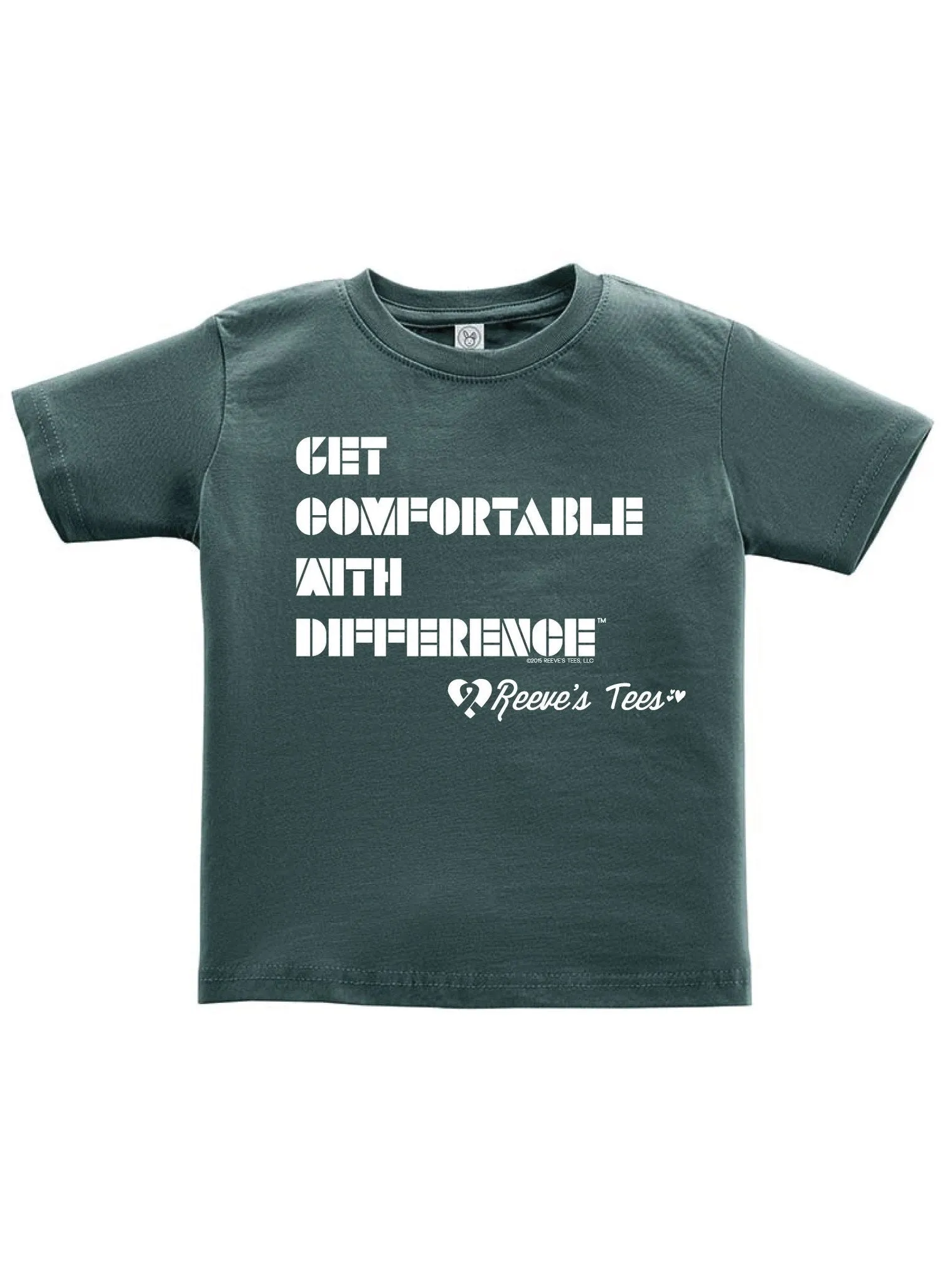 "Get Comfortable With DifferenceTM" - Adult - Short Sleeve Tee - Multiple Colors