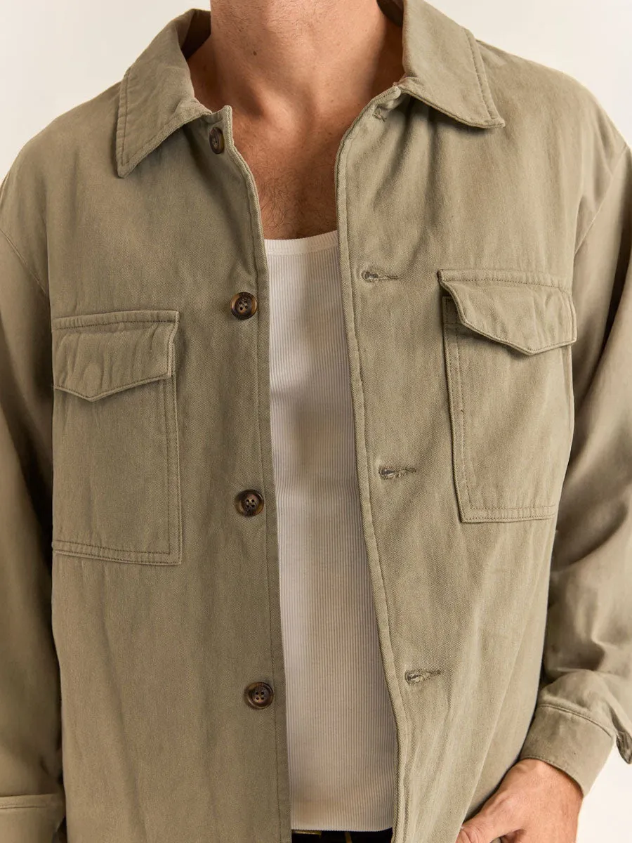 RHYTHM INSULATED OVERSHIRT - FATIGUE