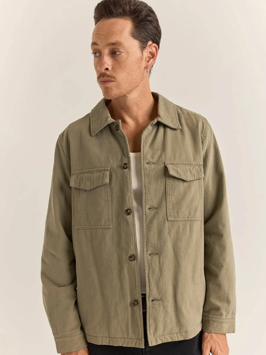 RHYTHM INSULATED OVERSHIRT - FATIGUE