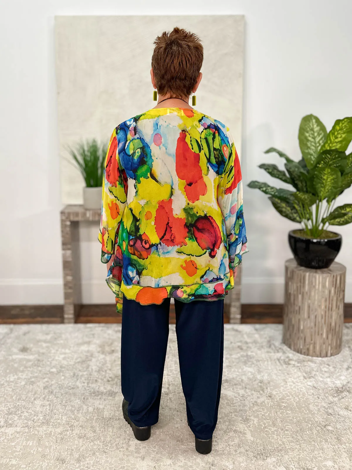 Short Butterfly Jacket, Bubble Up