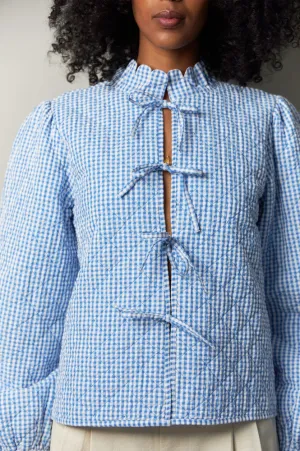 Stella Nova Mabel Gry Blue and Creme Jacket