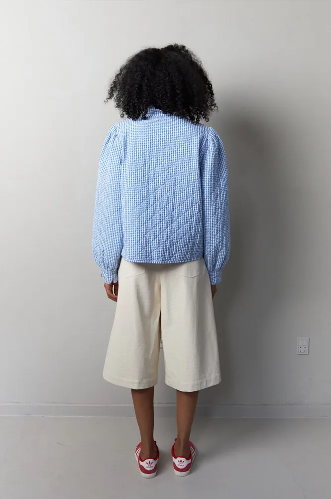 Stella Nova Mabel Gry Blue and Creme Jacket