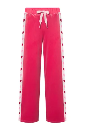Svea Pants - Pink Hearts