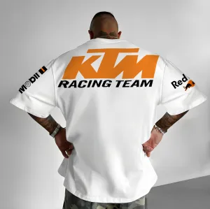T-Shirt - White -  KTM Racing Team - Oversized