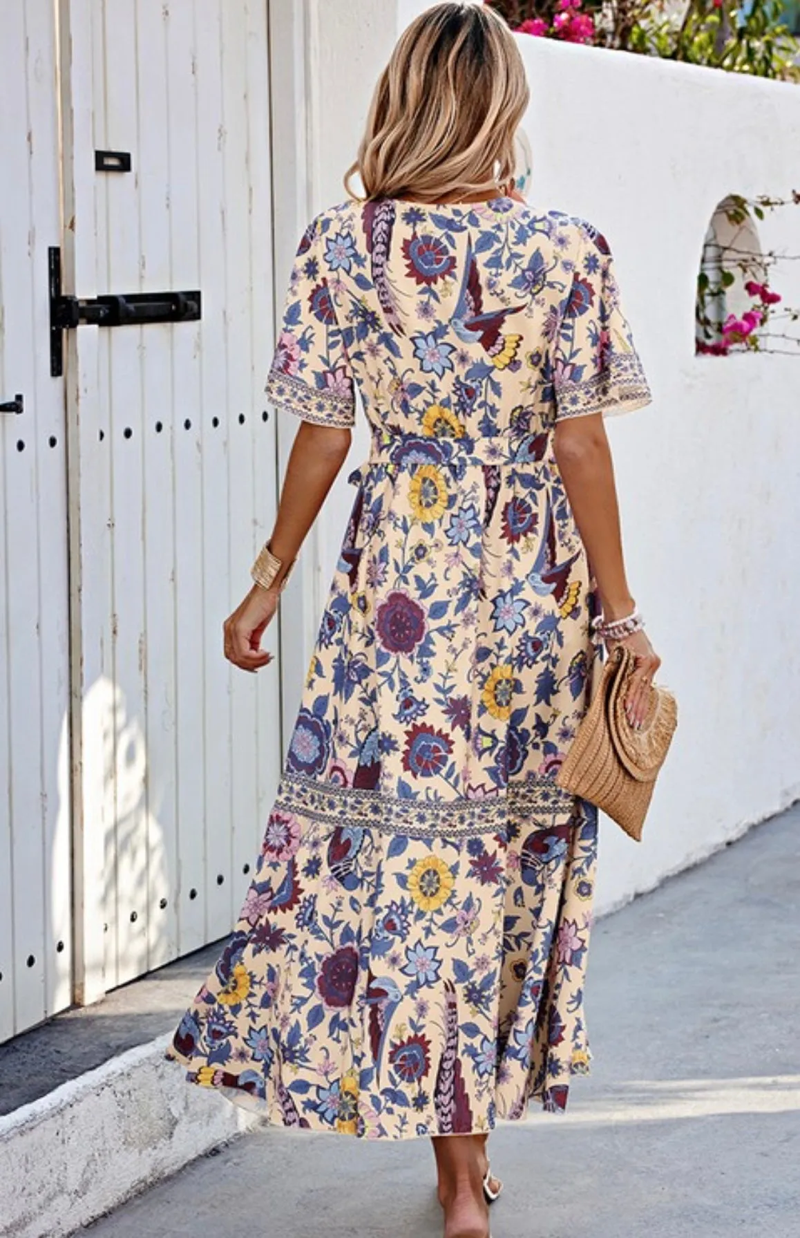 Tea Time A Line Dress