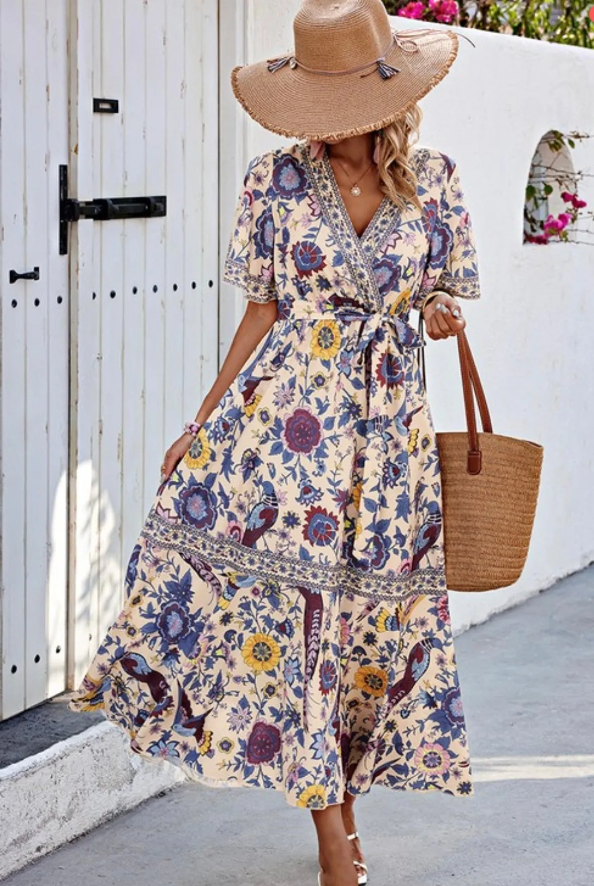 Tea Time A Line Dress