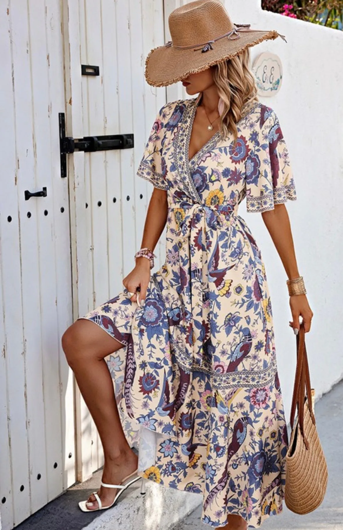 Tea Time A Line Dress