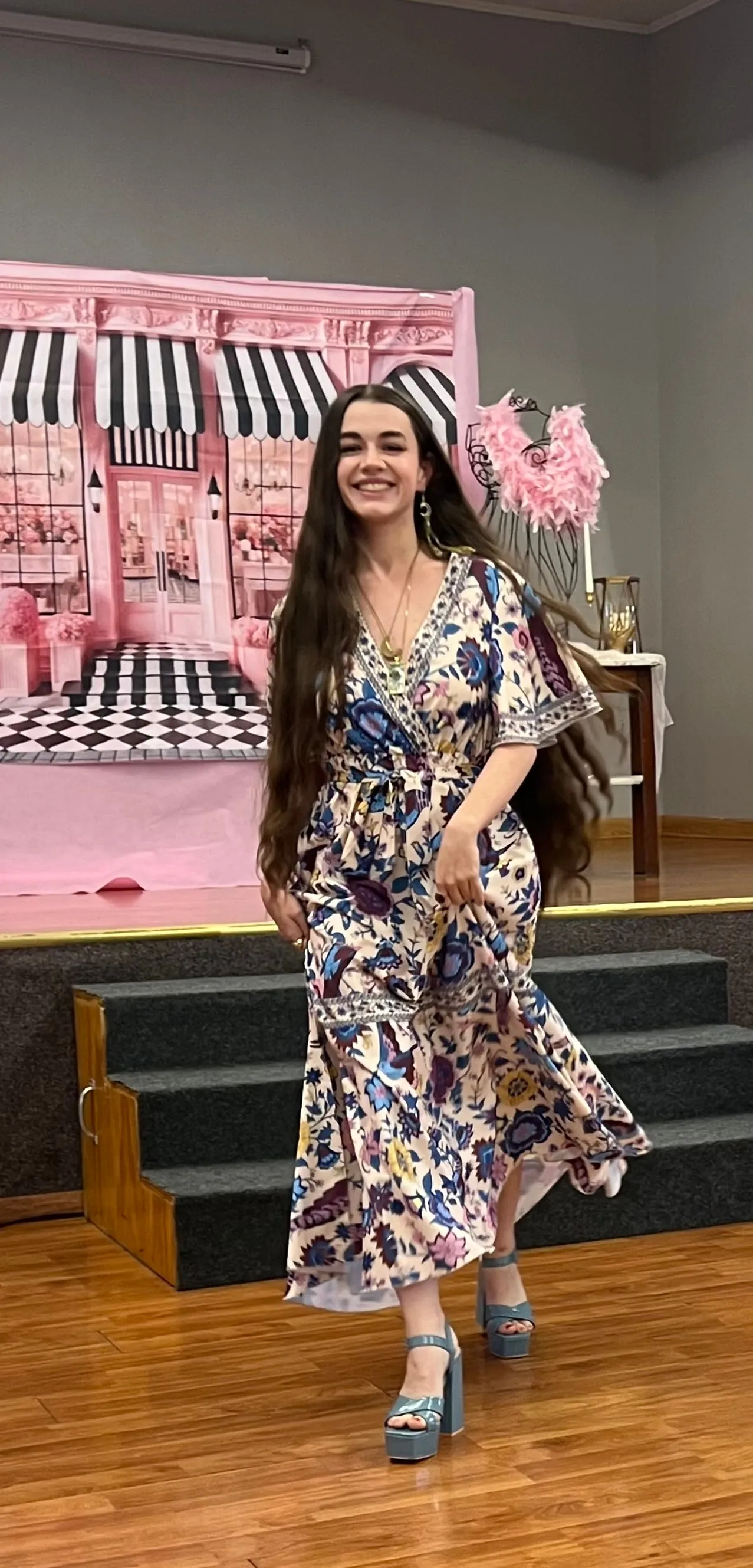 Tea Time A Line Dress