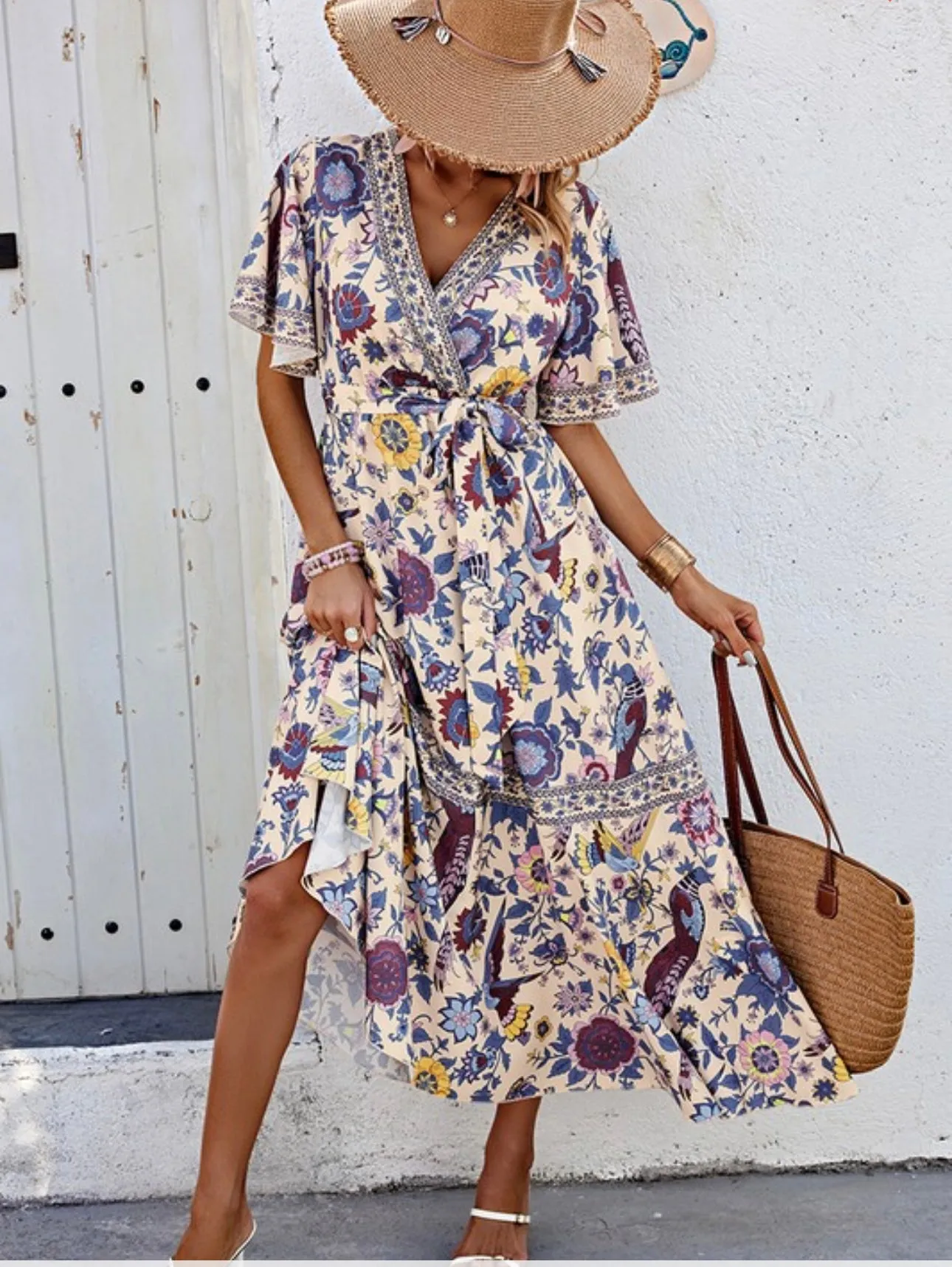 Tea Time A Line Dress
