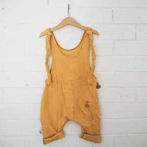 Toddler Dungaree - Mustard