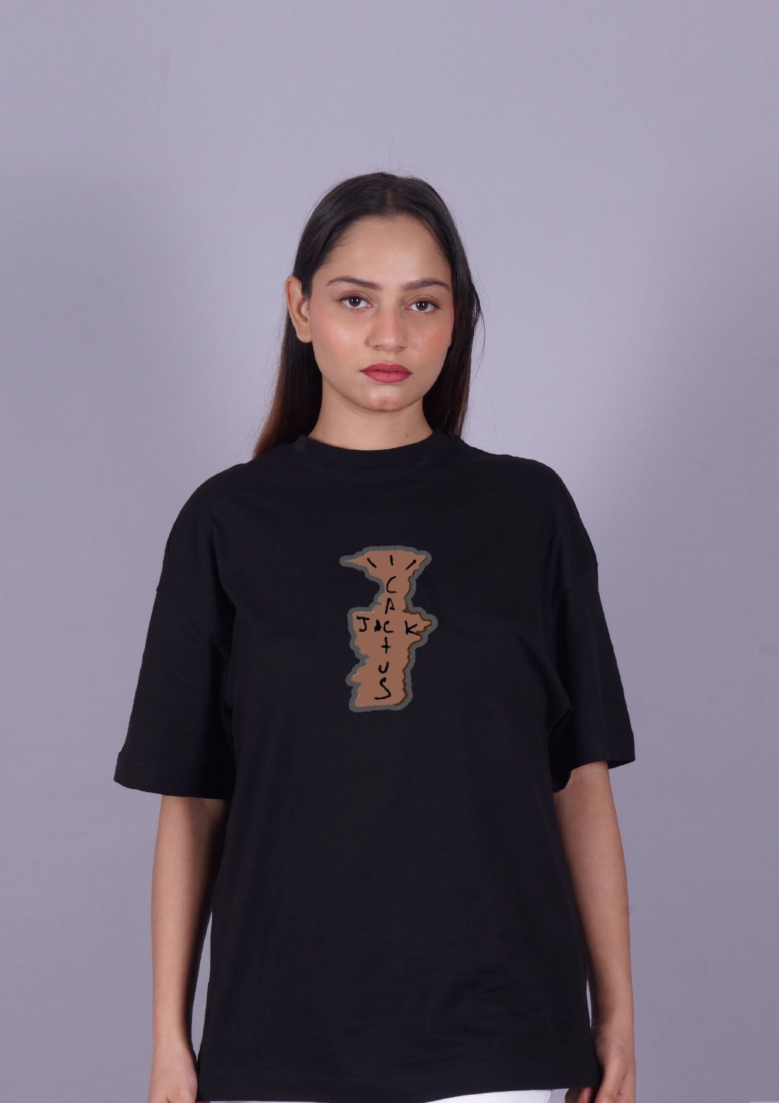 Travis Trends: Women's Oversized Tees - Dunk & Trippy (2-Pack)
