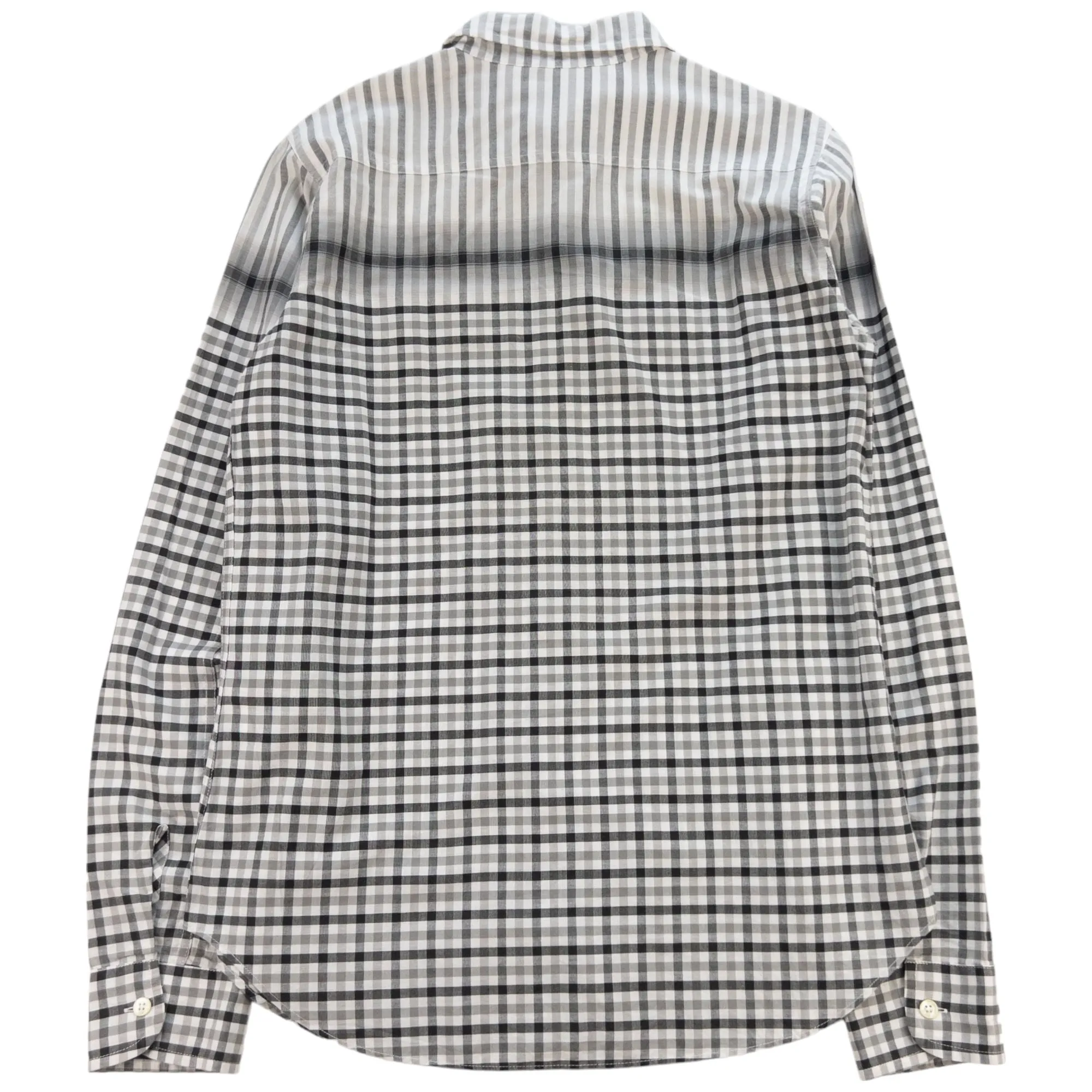 Vintage Bape Check Button Up Shirt Size S
