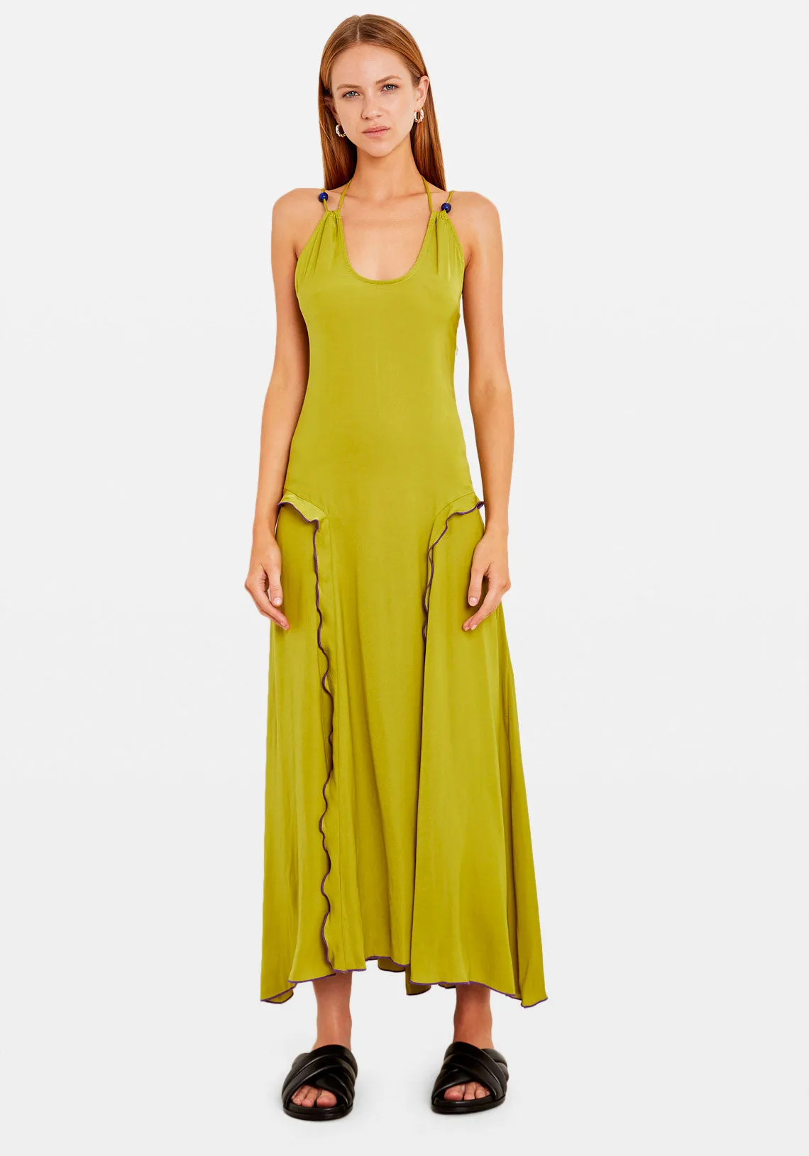 VIOLA DRESS GREEN