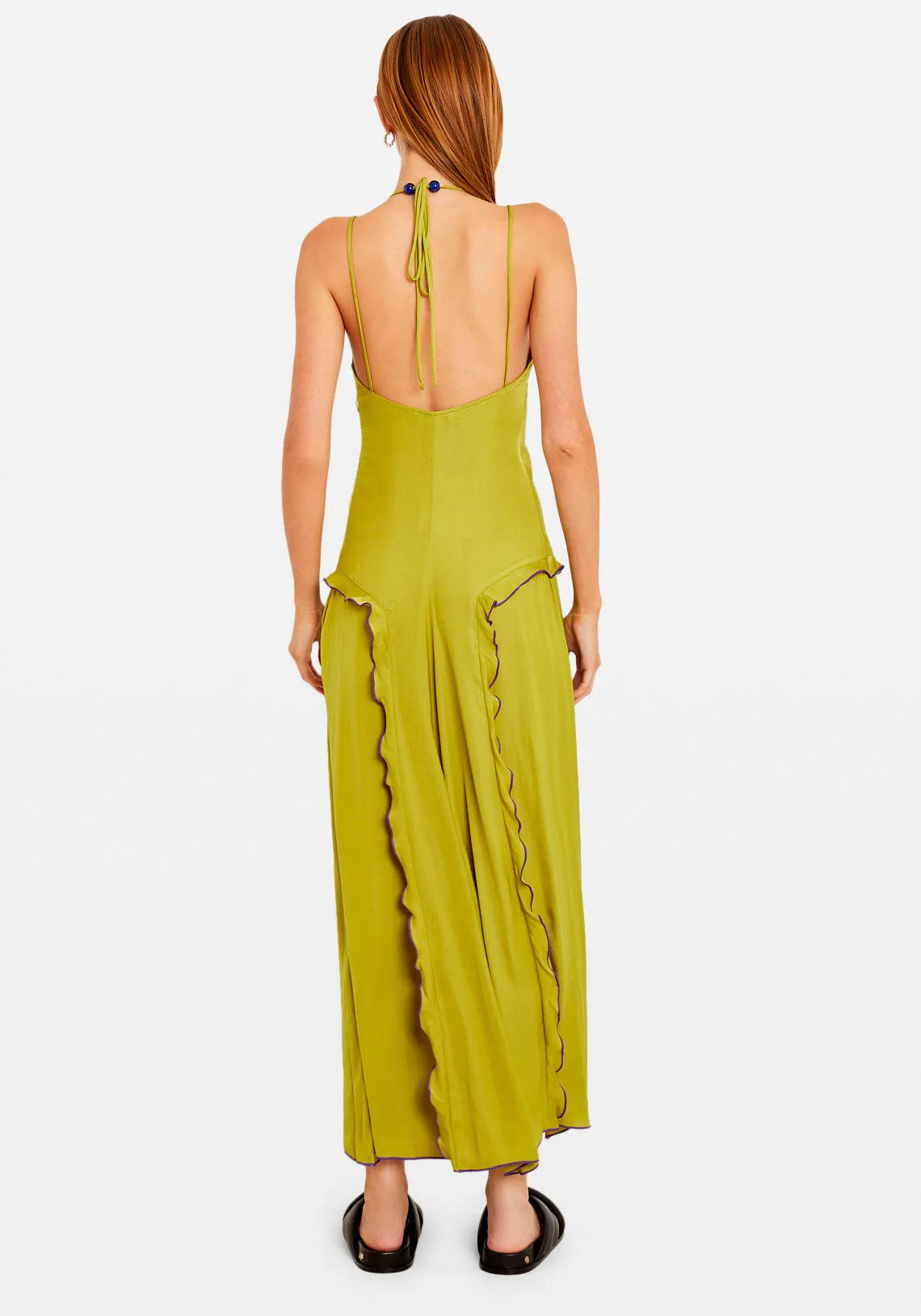 VIOLA DRESS GREEN
