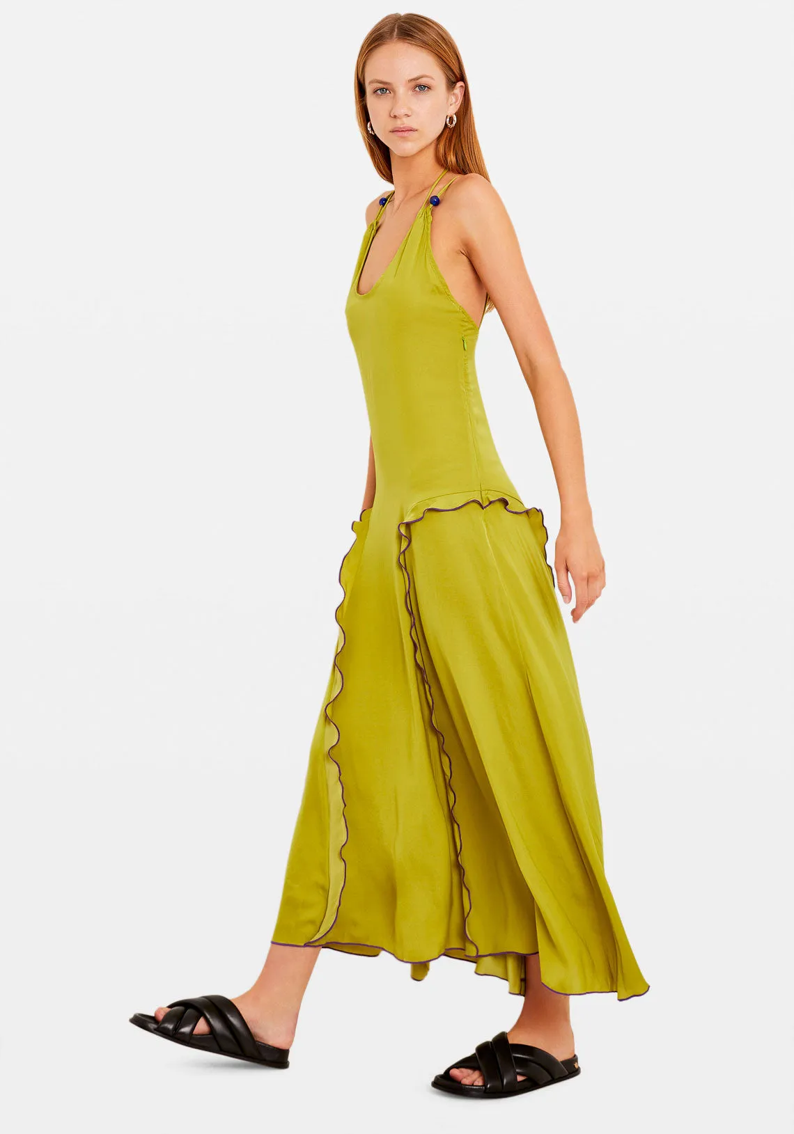 VIOLA DRESS GREEN