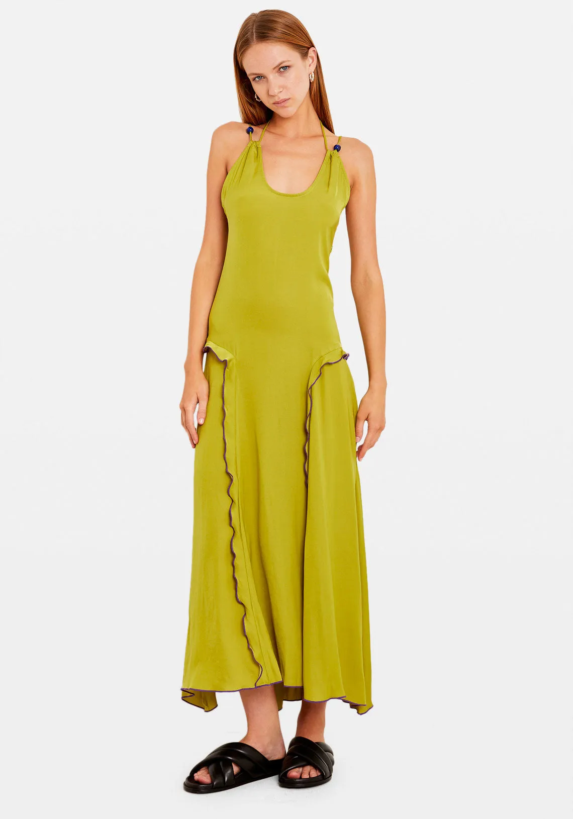 VIOLA DRESS GREEN