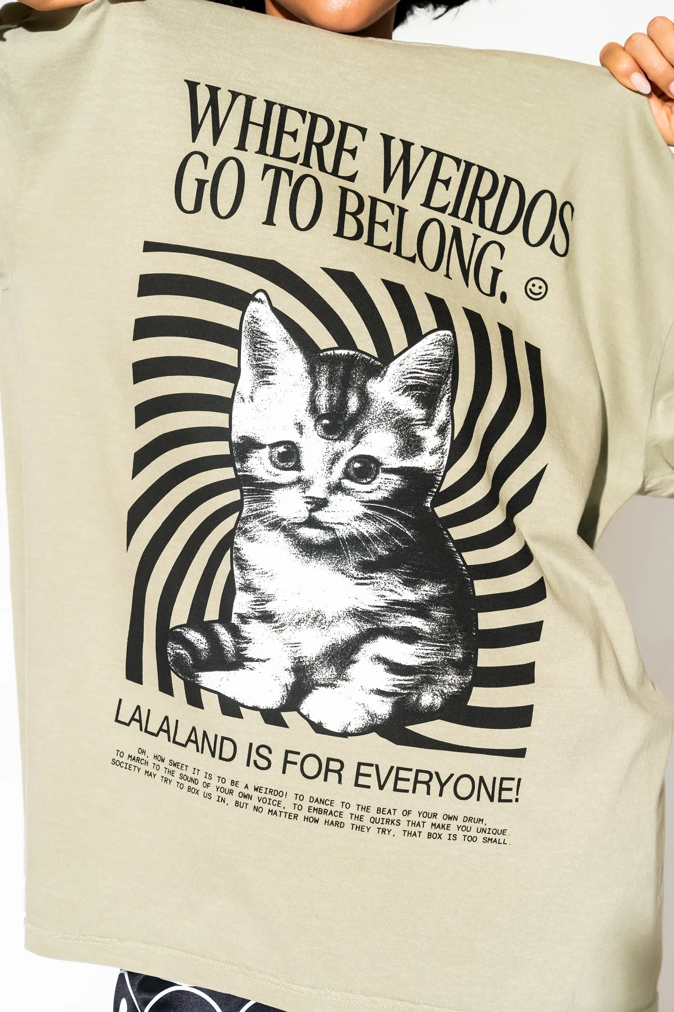 Where Weirdos Belong Oversized Tee