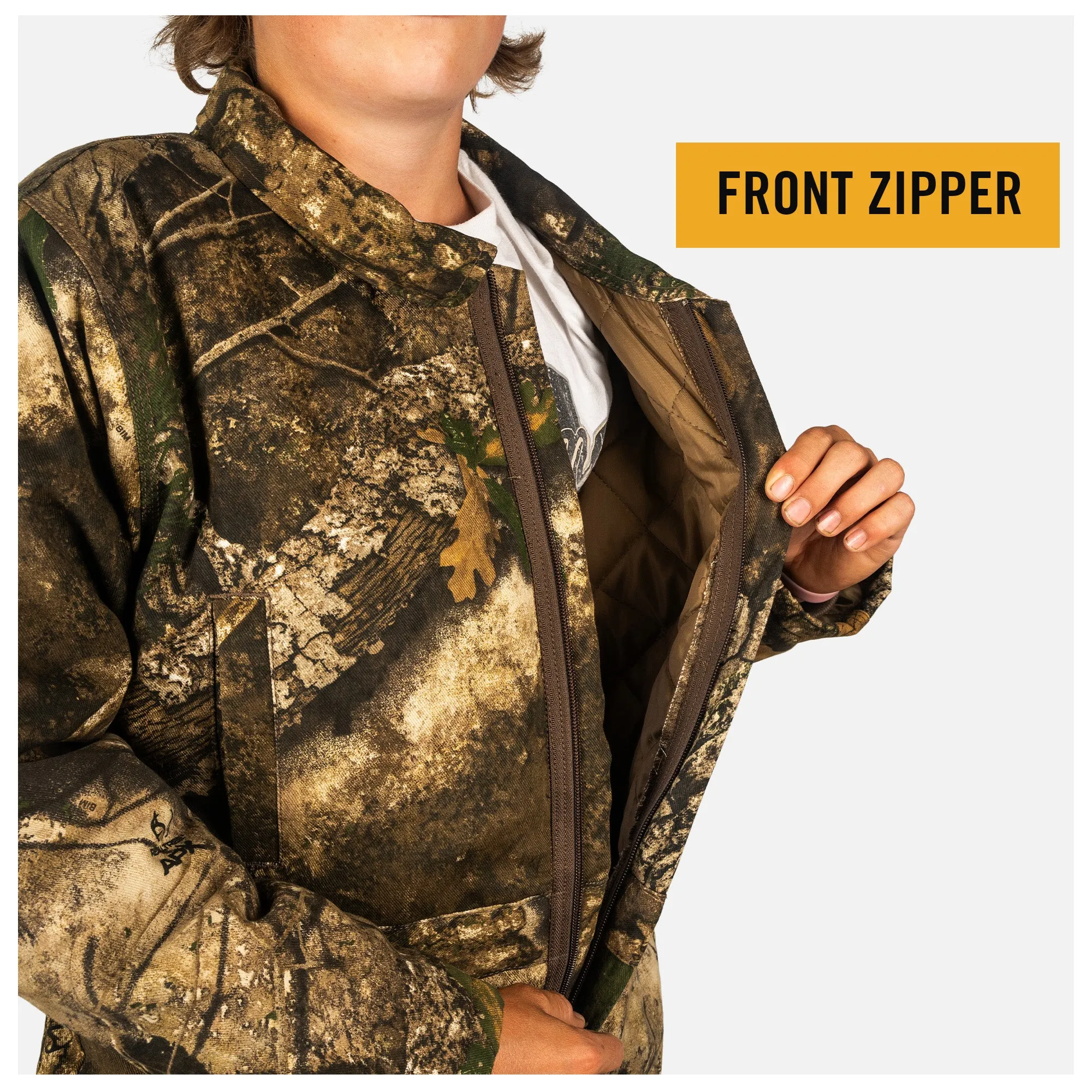 Youth Insulated Twill Coverall
